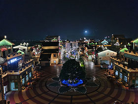 安徽蕪湖松鼠小鎮泛光照明工程